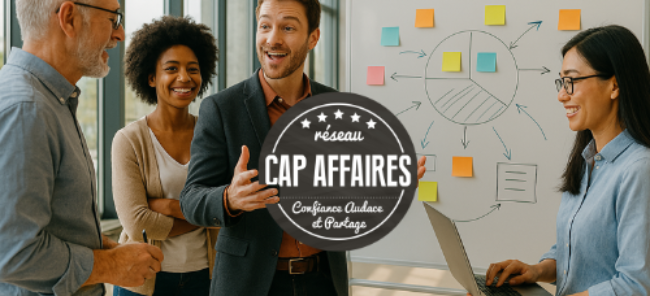 ✨ Les 7 leviers que tout entrepreneur devrait activer pour développer son activité… et comment un réseau comme CAP Affaires peut les booster