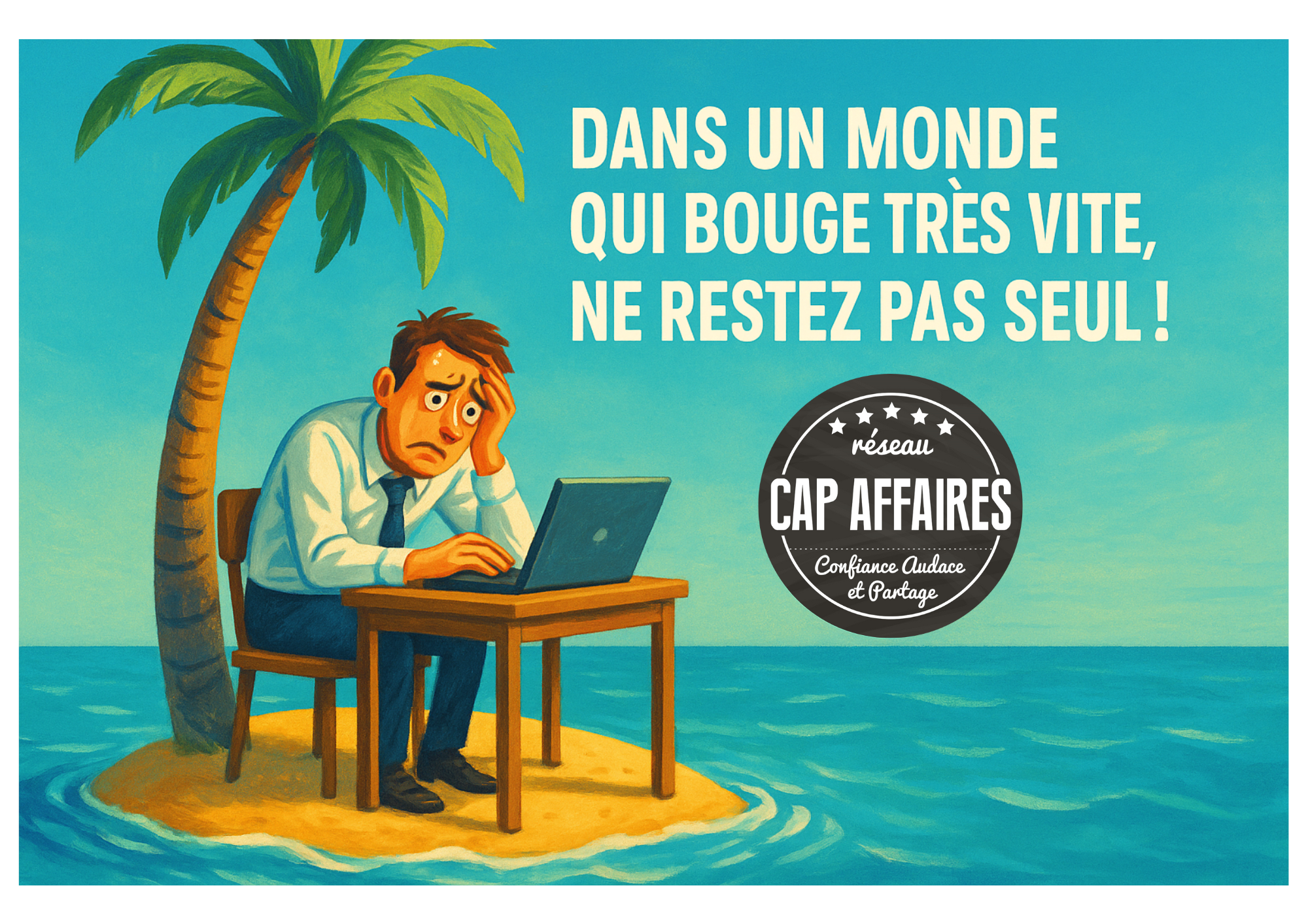 Pourquoi il ne faut plus entreprendre seul : la force du réseau CAP Affaires