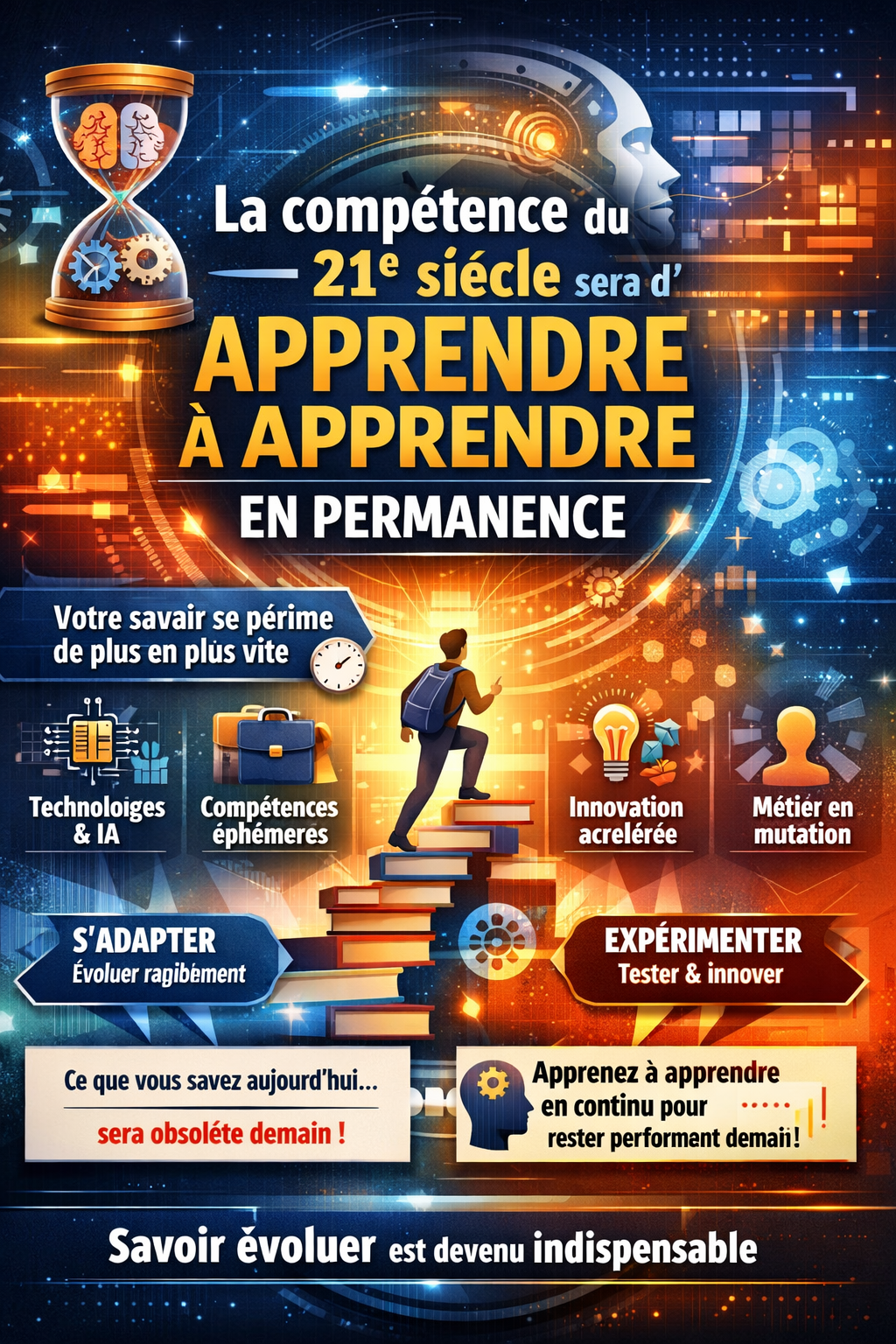 Votre savoir se périme désormais beaucoup plus vite qu’avant : apprendre à apprendre devient indispensable